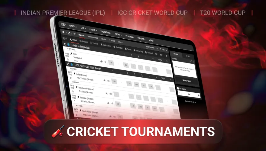 different cricket tournaments in india